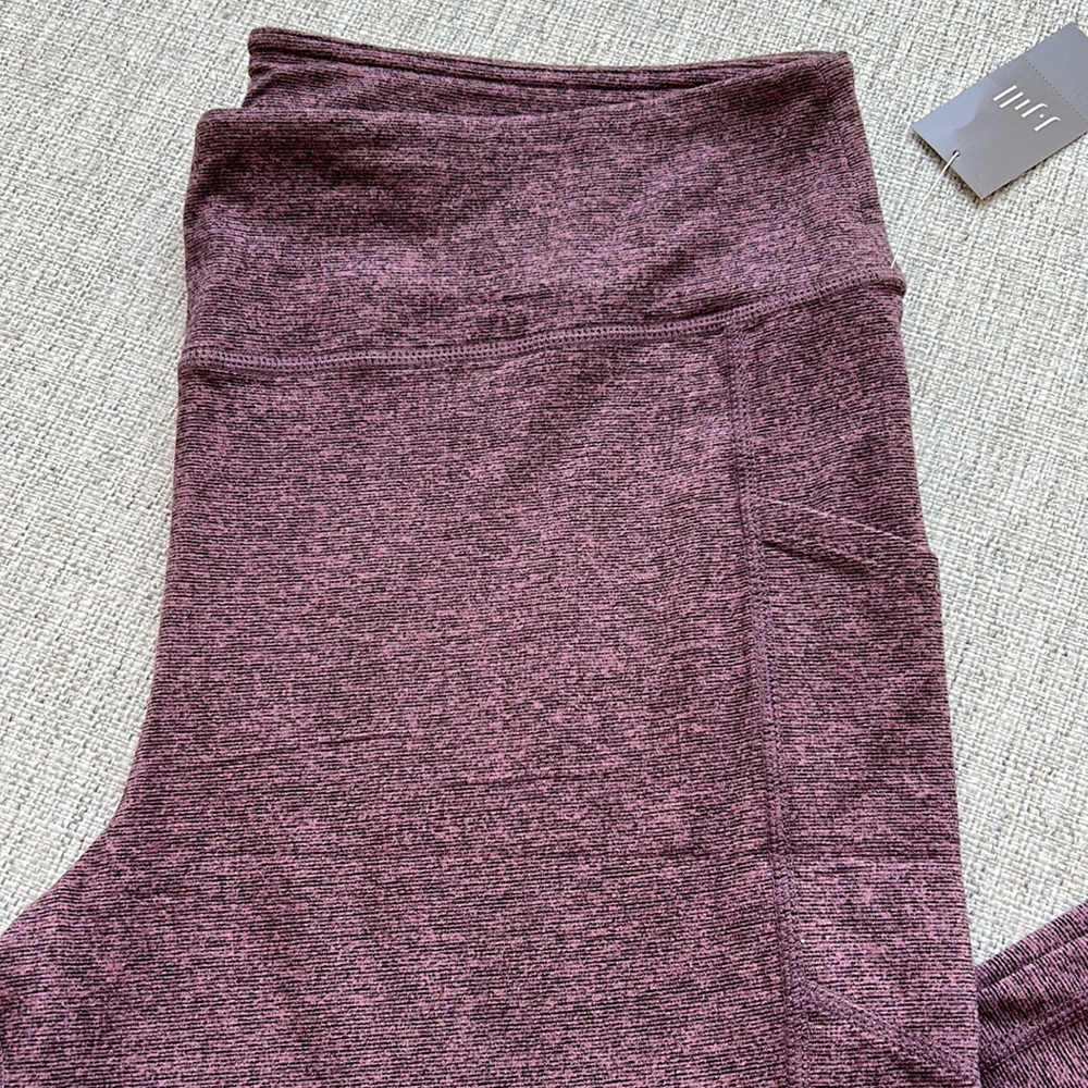 J.Jill Fit performance boot cut pants plum NWT Large